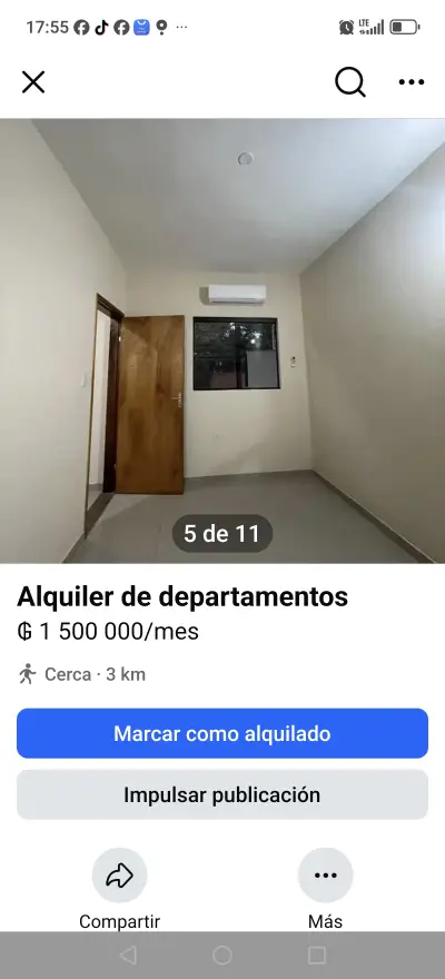 Departamento en alquiler en Mariano Roque Alonso - foto 3